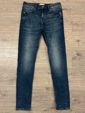 Mens Dark wash skinny jeans